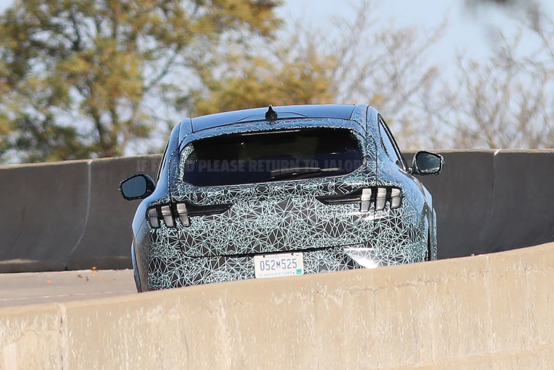 Illustration for article titled This Is The Ford 'Mustang-Inspired' SUV Caught Almost Totally Undisguised